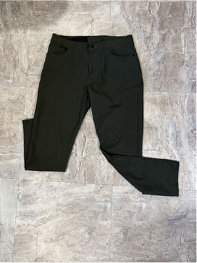 Public Rec Dealmaker 5 Pocket Straight Pants Olive Green Sz 31x30 (31x28)